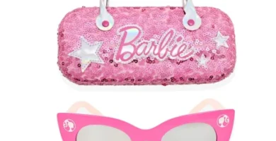 bolso y lentes de barbie para niñas